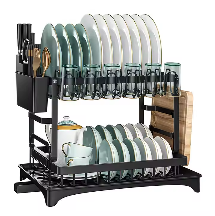 Escurridor de platos premuim acero inox